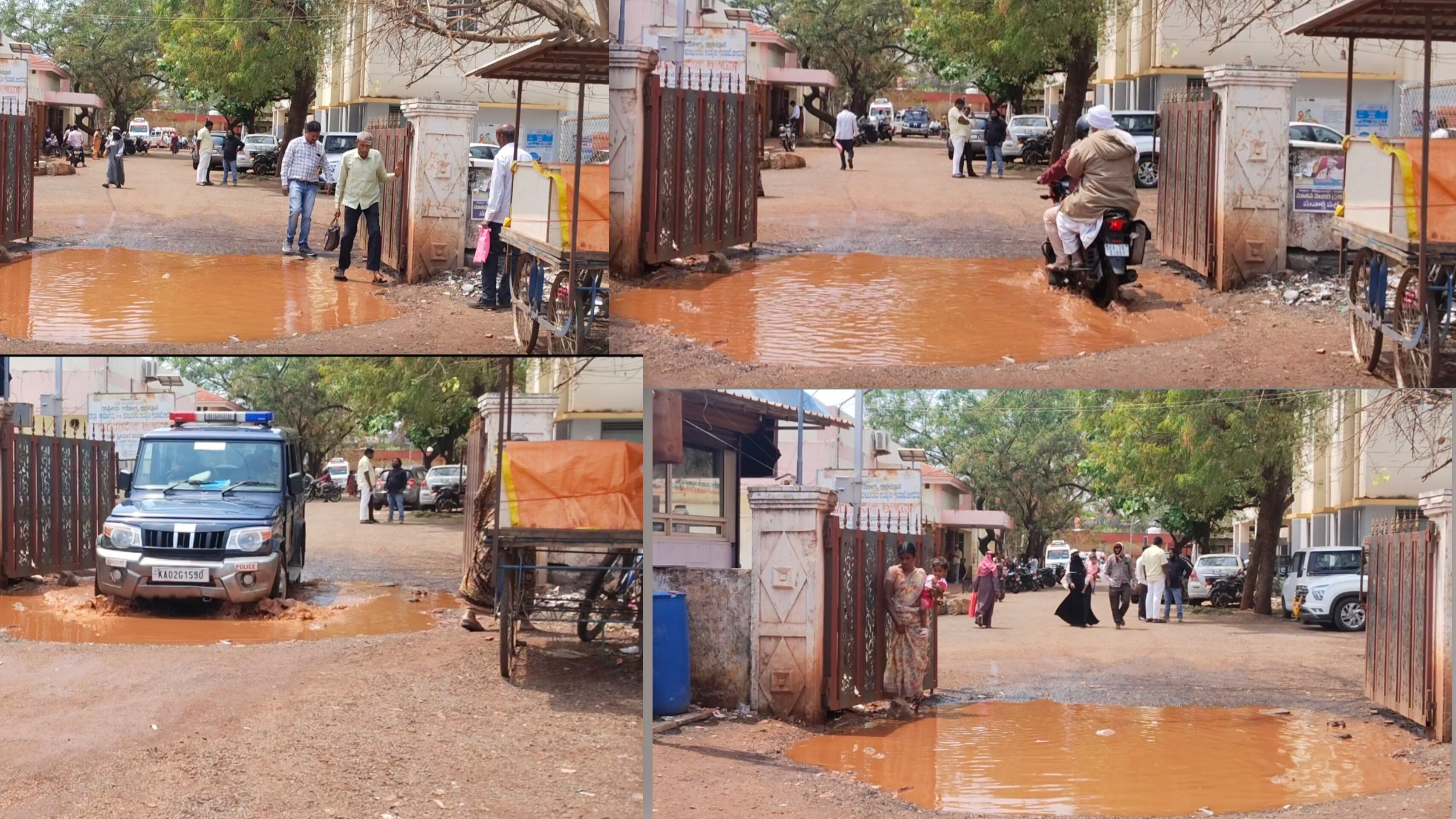 ದ್ವಾರವೇ ಇಂದು ಸಾರ್ವಜನಿಕರ ಪಾಲಿಗೆ ನರಕವಾಗಿ ಮಾರ್ಪಟ್ಟಿದೆ!
